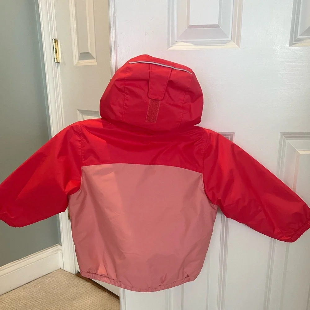 Toddler/kids 2T Columbia Reversible Waterproof/Winter Coat and Bib Pant Set - Picture 3 of 7